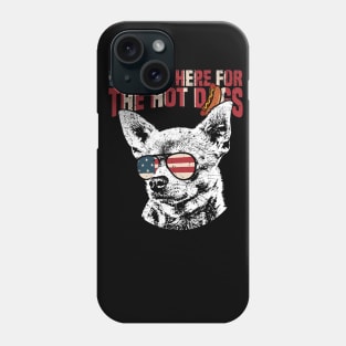 Chihuahua Shirt Funny 4th of July Phone Case