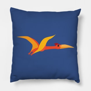 Happy Quetzalcoatlus Pillow