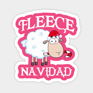 Fleece Navidad Magnet