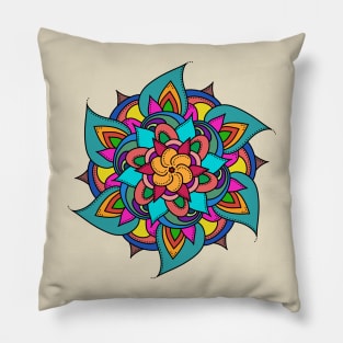 Mandala flower Pillow