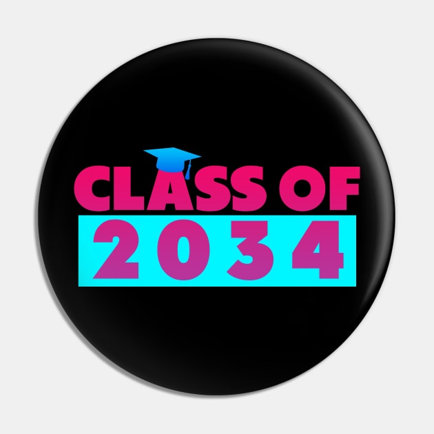 class of 2034 Red Blue Pin by Dolta