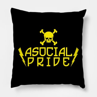 Asocial Pride Pillow