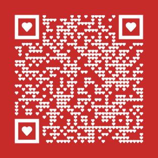 Rick Roll QR Code (Rick Ashley Never gonna give you up) T-Shirt