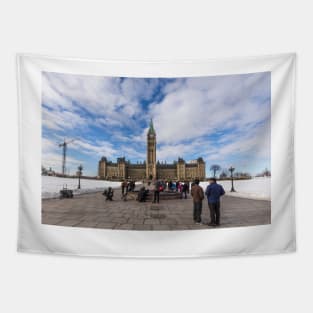 Canada's Parliament buildings in Ottawa Tapestry