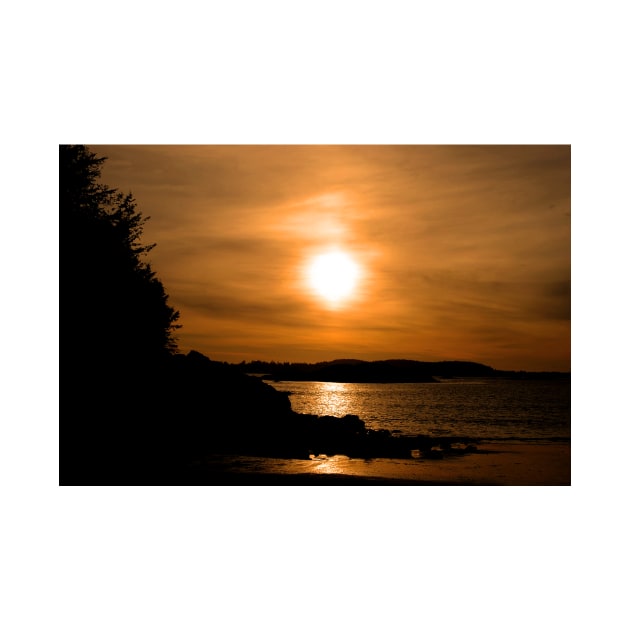 Sunset Long Beach Tofino Vancouver Island Canada by AndyEvansPhotos