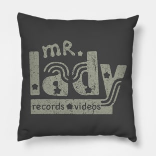 Mr. Lady Records 1996 Vintage Pillow