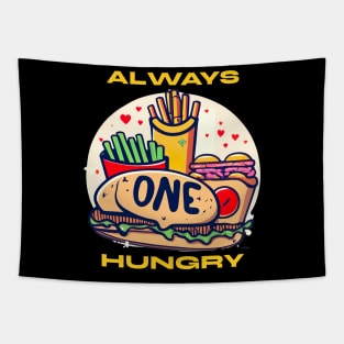 Fast food : always hungry Tapestry