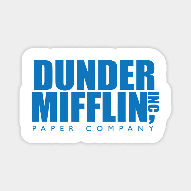 Dunder Mifflin Magnet by fullgrownham