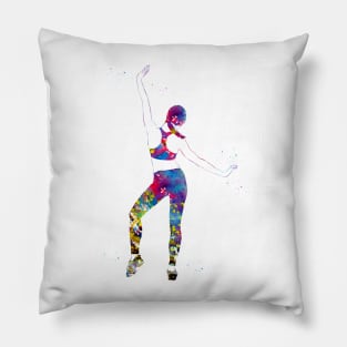 Fitness woman Pillow