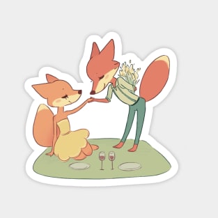 Fox Love Magnet