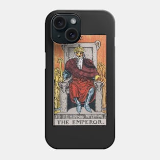 The Emperor - Tarot Card Phone Case