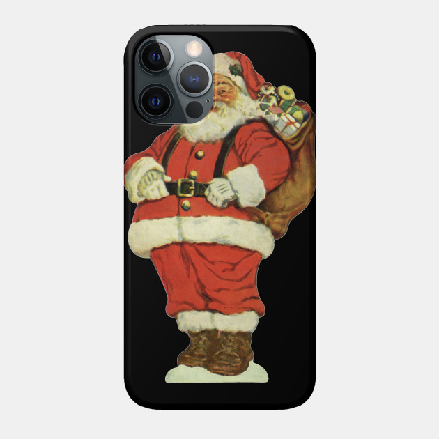 Vintage Christmas Santa Claus - Santa Claus - Phone Case