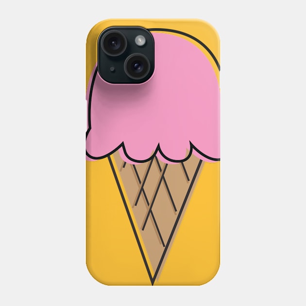 Ice Cream Cone Phone Case by teepublicbuffi