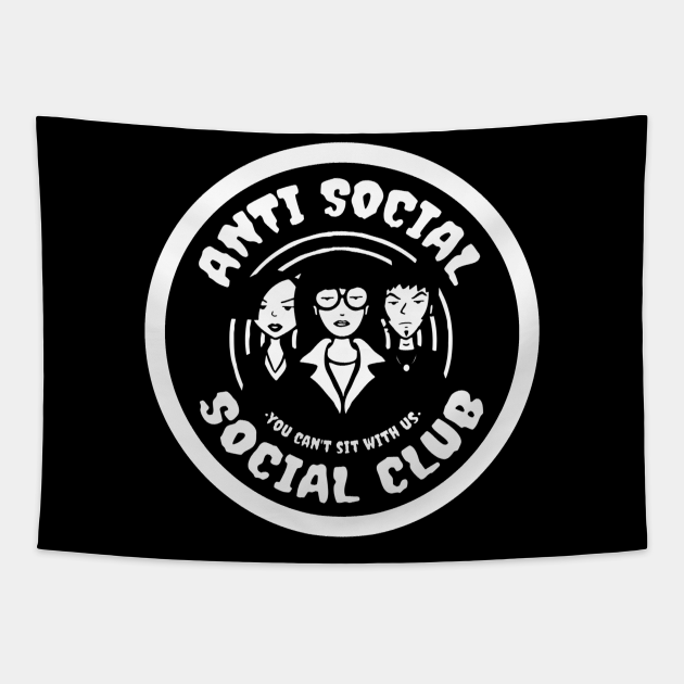 ANTI SOCIAL CLUB - Daria - Tapestry | TeePublic