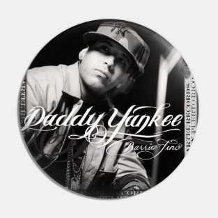 Daddy Yankee - Barrio Fino Tracklist Album Pin