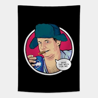 Cousin Eddie (Save the Neck) Tapestry