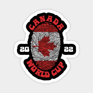 Canada World Cup 2022 Magnet