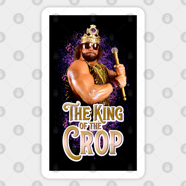 king of the crop - Macho Man - Sticker