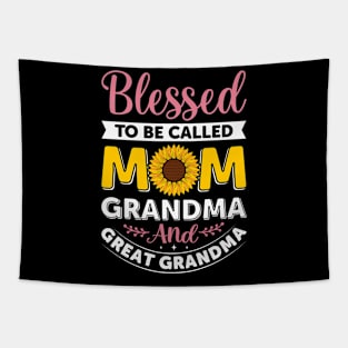 Blessed to be called mom grandma and great grandma Tapestry