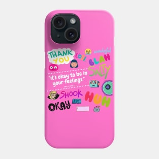 LSB S1E6  Feelings Quote Phone Case