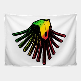 Rasta Lion Tapestry