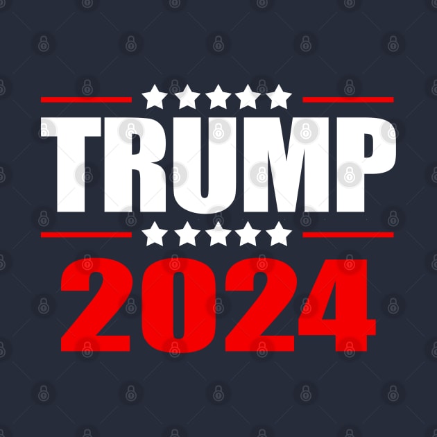 Trump 2024 by CultTees