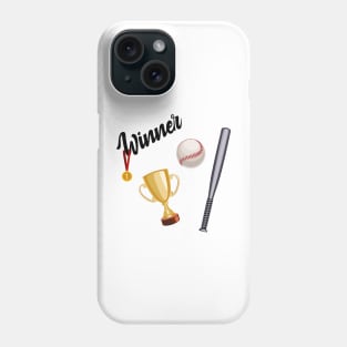 Baseball winner Phone Case