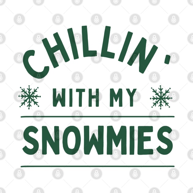 Chilling with Snowmies - Christmas Group by abrill-official