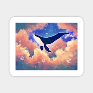 Space Whale Magnet