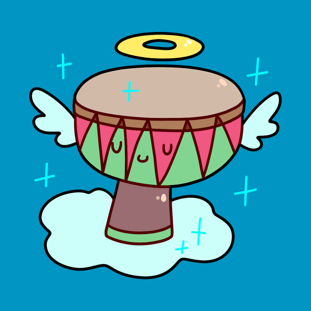 Cute Little Angel Djembe by saradaboru