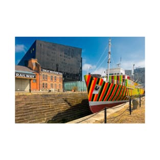 The World War One Dazzle Ship, Liverpool T-Shirt