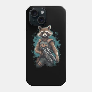 rocket raccoon Phone Case