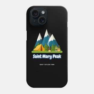 Saint Mary Peak Phone Case