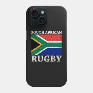 South African Rugby & South Africa Flag Phone Case