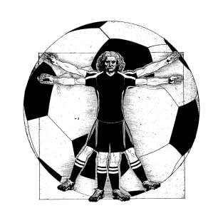 Vitruvian Soccer Player T-Shirt