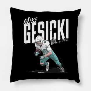 Mike Gesicki Miami Chisel Pillow