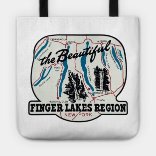 Vintage Style Finger Lakes Tote