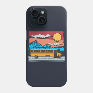 School Bus Adventures Phone Case