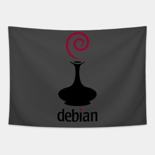 Debian Genie Lamp Tapestry