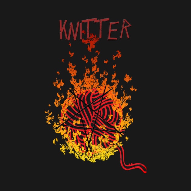 Thrash Metal Knitter by patternjunkie