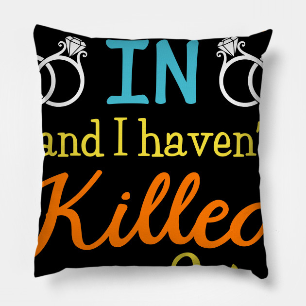 3 Year Anniversary Gift Idea For Him 3 Years 3 Year Anniversary Gift Pillow Teepublic