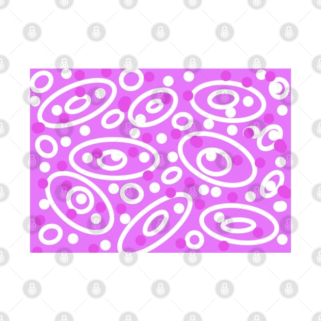 Retro - Patterns in Pink and White by Krusty