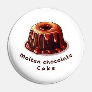 Molten chocolate cake | French cuisine | Dessert Pin