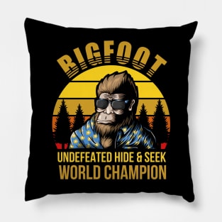 Bigfoot hide and seek world champion Pillow