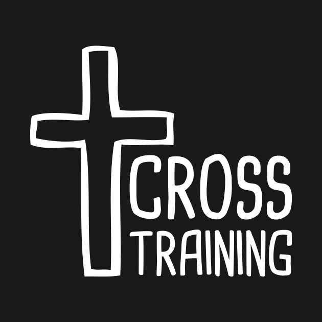 Cross - Gift For Christian Workout Gym Fans by MeatMan