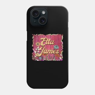 Classic James Personalized Flowers Proud Name Phone Case