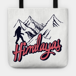 Big foot in himalayas Tote