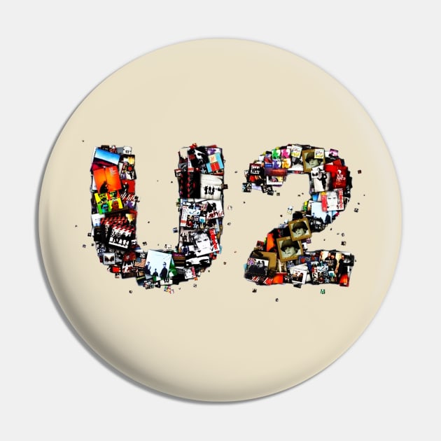 U2 Vintage Pin by Hand of Lord