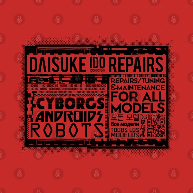 Daisuke Ido Repairs by Silurostudio