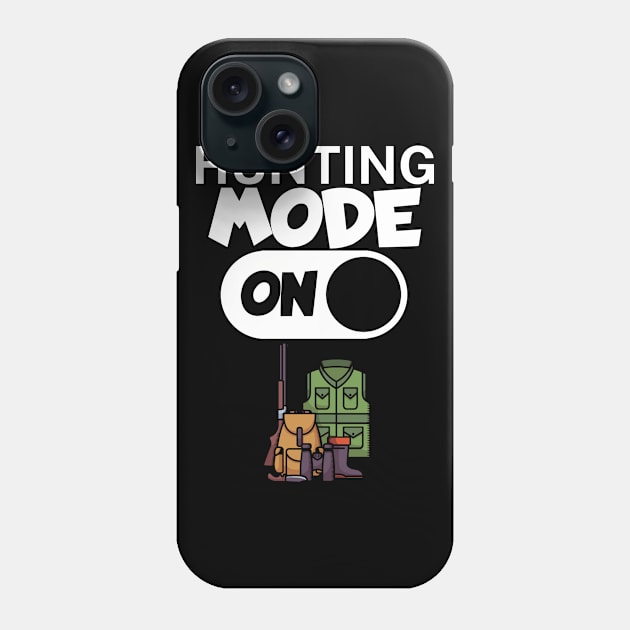 Hunting mode on Phone Case by maxcode